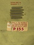 1953 Stegmaier Gold Medal Beer Thermometer