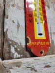 Royal Crown Porcelain Advertising Thermometer