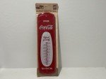 Coca-Cola Vintage Metal Thermometer Advertising Sign