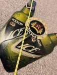 Molson Ice Vintage Beer Advertising Thermometer