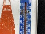 1960s Nesbitt's Orange Soda Pop Metal Thermometer