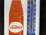 1960s Nesbitt's Orange Soda Pop Metal Thermometer