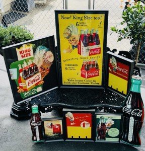 Coca-Cola Vintage Advertisements & Thermometers Collection