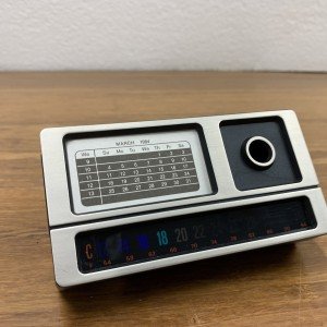 Ford Motor Co. Vintage Desk Thermometer with Calendar