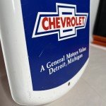 Chevrolet Dealer Wall Thermometer Sign - 38