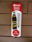 1960's Mason's Root Beer Thermometer Sign