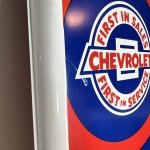 Chevrolet Dealer Wall Thermometer Sign - 38