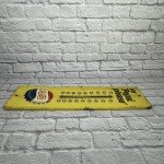 Pepsi Please Vintage Thermometer Bottle Cap Sign