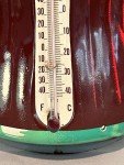 Coca Cola Bottle-Shaped Vintage Advertising Thermometer