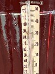 Coca Cola Bottle-Shaped Vintage Advertising Thermometer