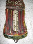 Vintage 1931 Coca-Cola Christmas Thermometer 16