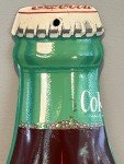 Coca Cola Bottle-Shaped Vintage Advertising Thermometer