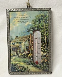 Thien Auto Repair Vintage Advertising Thermometer