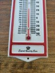 Tuborg Gold Export Beer Metal Advertising Thermometer
