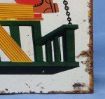 Vintage Pabst Blue Ribbon Thermometer Sign