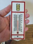 Tuborg Gold Export Beer Metal Advertising Thermometer