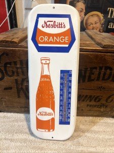 Nesbitt's Orange Soda Advertising Thermometer