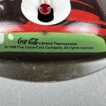 Coca-Cola Bottle Tin Thermometer Sign, 1998