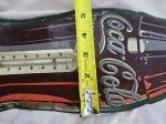 Vintage Coca-Cola Metal Thermometer - Fahrenheit