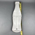 Coca-Cola Bottle Tin Thermometer Sign, 1998