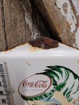 Vintage Coca-Cola Thermometer with Bottle Cap Design