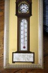 Chevrolet Dealer Advertising Thermometer Clock Sign