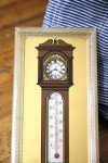 Chevrolet Dealer Advertising Thermometer Clock Sign