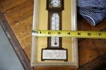 Chevrolet Dealer Advertising Thermometer Clock Sign