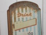 Hires Root Beer Vintage Metal Thermometer