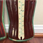 Coca-Cola Vintage Tin Bottle Thermometer Sign 16