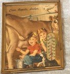 Charming Vintage Advertising Travel Thermometers Set