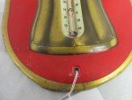 Coca-Cola Vintage Soda Tin Thermometer D-505