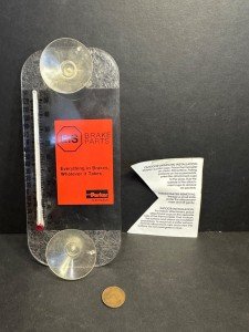 EIS Auto Brake Parts Vintage Window Thermometer