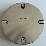 Vess Round Glass Thermometer - Pam Clock Co