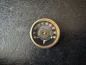 Vintage Magnetic Thermometer for Chevy, Ford, Mopar