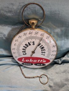 Labatt's Vintage Beer Thermometer