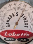 Labatt's Vintage Beer Thermometer