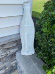 1960s Coca-Cola Large Embossed Bottle Thermometer