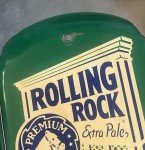 1998 Rolling Rock Beer Advertising Thermometer 27" x 8