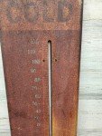 Rusty Vintage Dr Pepper Advertising Thermometer 26