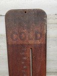 Rusty Vintage Dr Pepper Advertising Thermometer 26