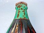 Large Vintage Coca-Cola Embossed Thermometer Sign