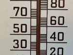 Deers Leap Beer Vintage Metal Thermometer