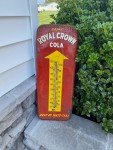 Royal Crown Cola 1950s Tall Thermometer - 25”