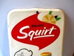 1963 Squirt Soda Vintage Thermometer Sign 13.5