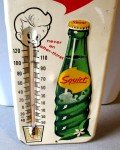 1963 Squirt Soda Vintage Thermometer Sign 13.5