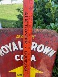 Royal Crown Cola 1950s Tall Thermometer - 25”