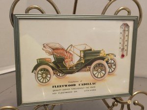 1910 Hudson Bowden Fleetwood Cadillac Vintage Thermometer