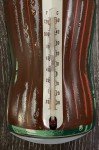 Coca-Cola Taylor Bottle Thermometer with Tray & Print