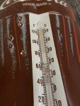 Coca-Cola Taylor Bottle Thermometer with Tray & Print